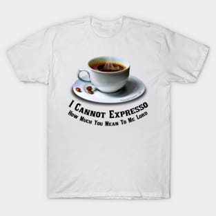 I Love Coffee And The Lord T-Shirt